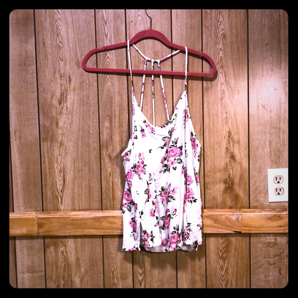 Floral tank top